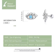 Cargar imagen en el visor de la galería, Eye of Lightning earrings
