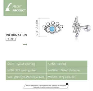 Eye of Lightning earrings