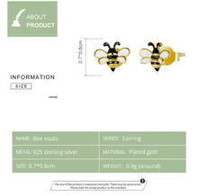 Cargar imagen en el visor de la galería, Little bee earrings
