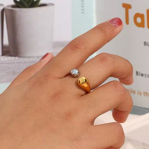 Anillo gota de agua