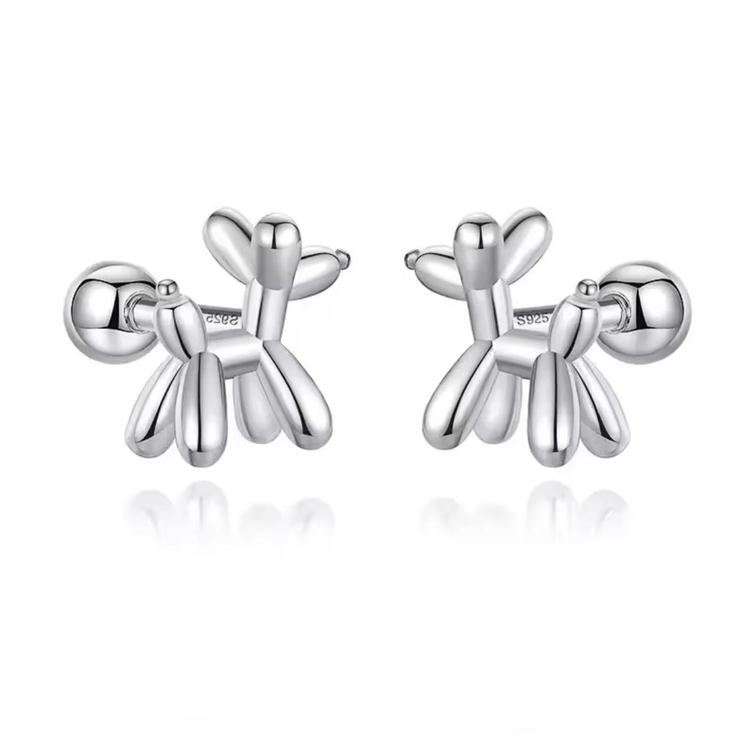 Balloon dog (silver)