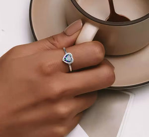 Anillo cuarzo místico