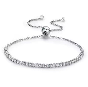 Cubic zirconia bracelet