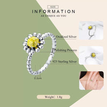 Cargar imagen en el visor de la galería, Anillo girasol
