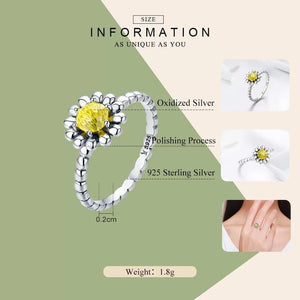 Anillo girasol