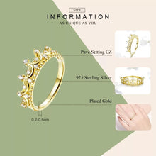 Cargar imagen en el visor de la galería, Anillo princesa gold
