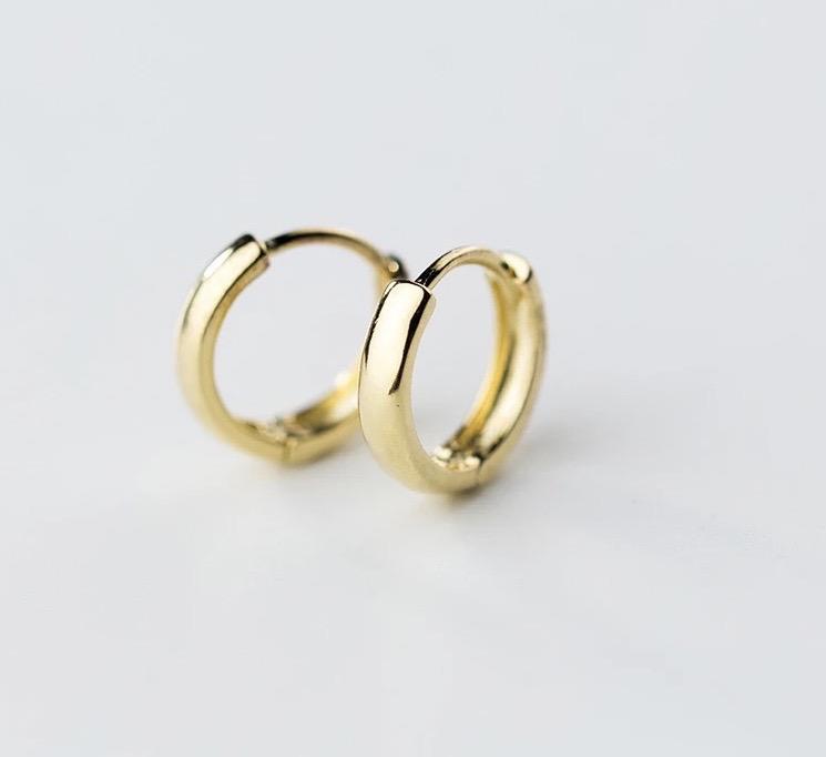Mini hoop, golden