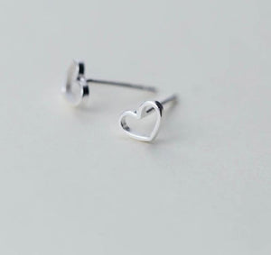 Mini corazón plata