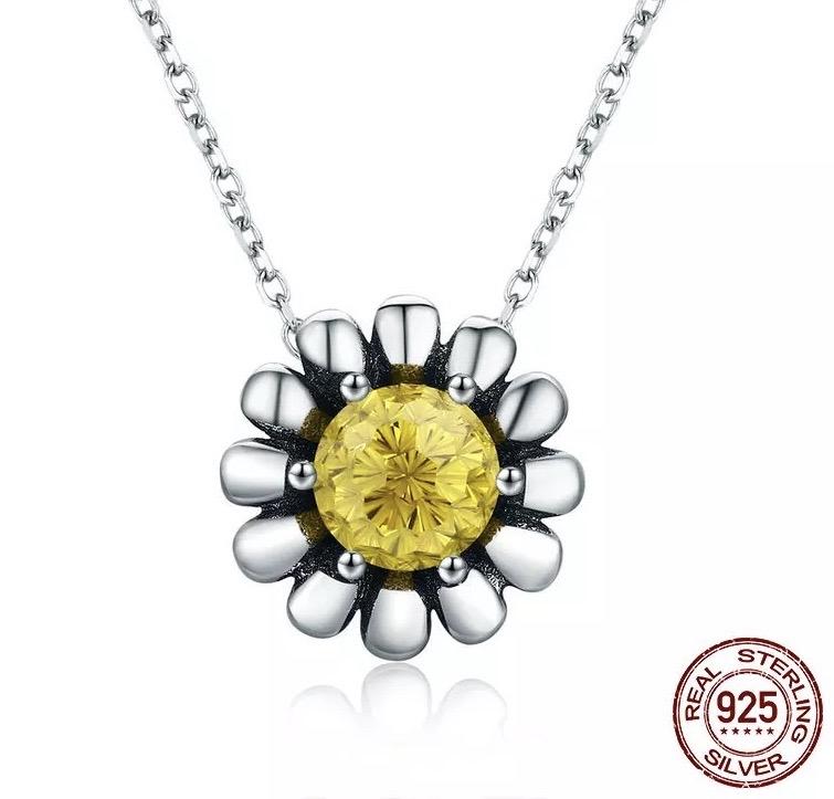 Gargantilla girasol