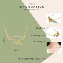 Cargar imagen en el visor de la galería, Gargantilla golden love
