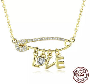 Gargantilla golden love