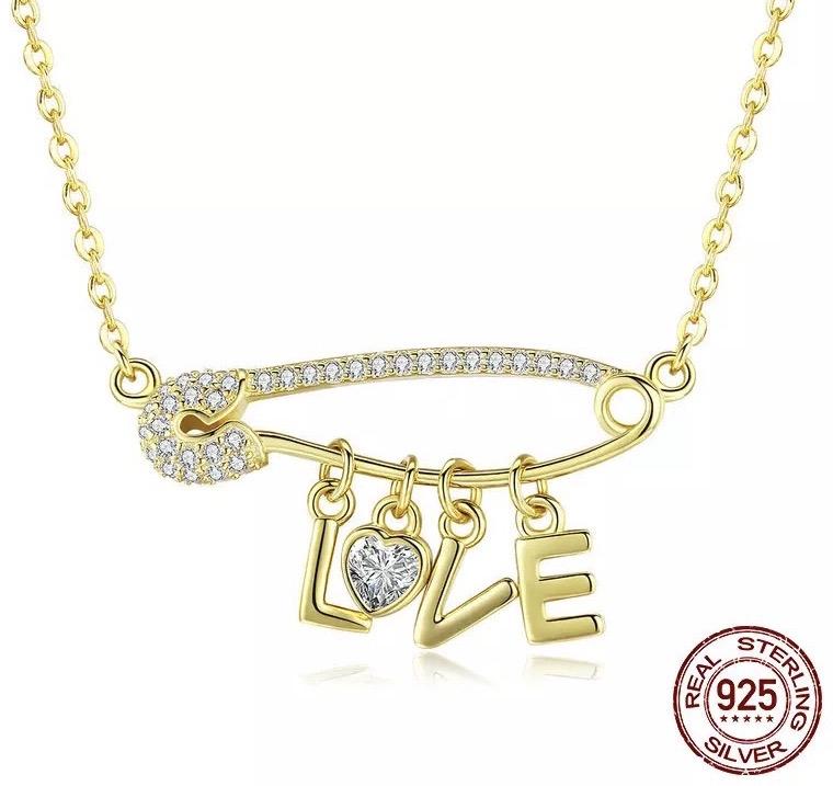 Gargantilla golden love