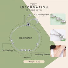 Cargar imagen en el visor de la galería, Pulsera luna con estrellas
