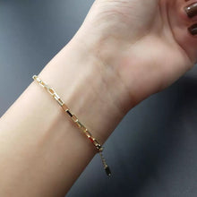 Cargar imagen en el visor de la galería, Pulsera oro de eslabones
