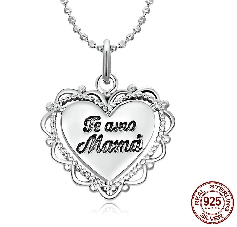 Collar “Te amo mamá”