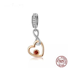 Cargar imagen en el visor de la galería, Dije infinity love gold rose
