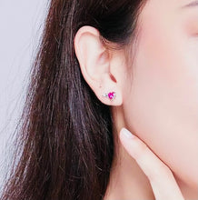 Cargar imagen en el visor de la galería, Guardian heart earrings
