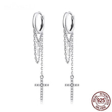 Cargar imagen en el visor de la galería, Shinning cross earrings
