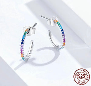 Rainbow hoops